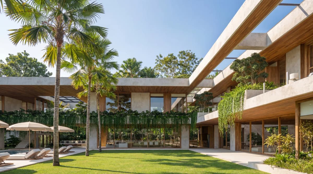 Architectural render – exterior view