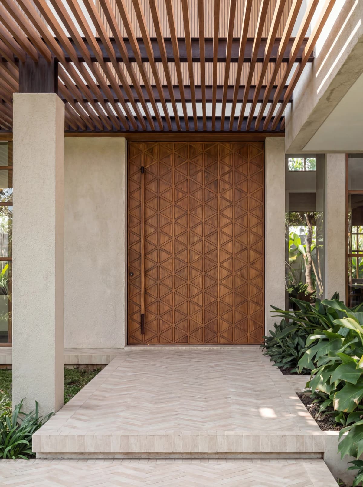 Architectural render – detail view